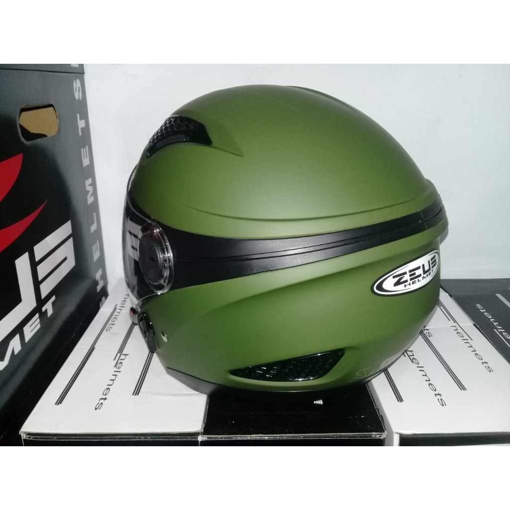 HELM ZEUS ZS - 610 SOLID FGREEN 5743C