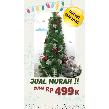 Pohon Natal Murah Lengkap