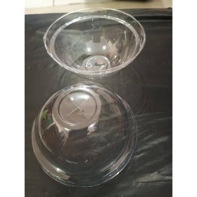 Tutup Cembung Gelas / Lid Cup Plastik PP 22 OZ