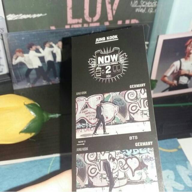 [RARE] BTS Jungkook now 2 bookmark