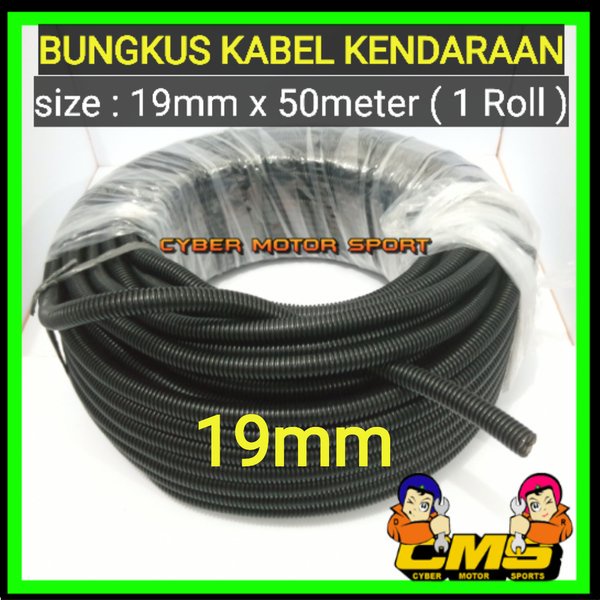Pengaman Kabel Mobil motor standard safety. Bungkus kabel spiral.