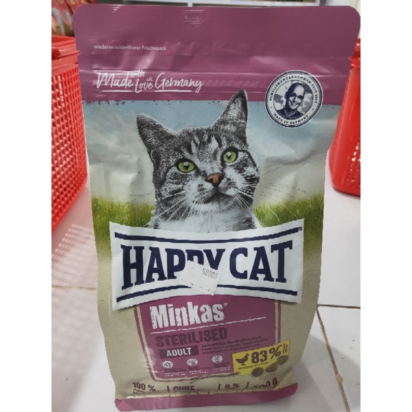 Happy Cat Minkas Sterilised 500gr