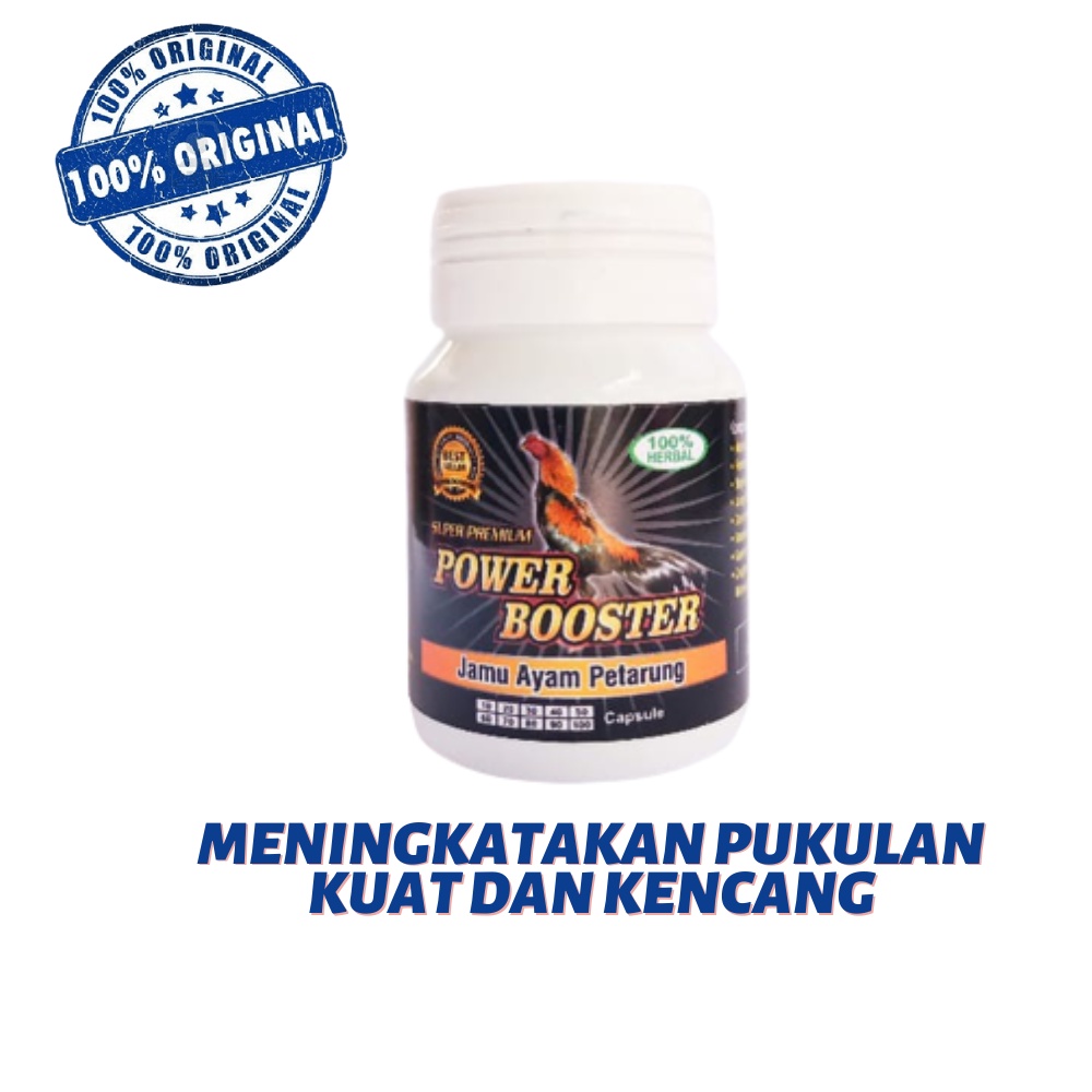 POWER BOOSTER 25 capsul - meningkatkan pukulan