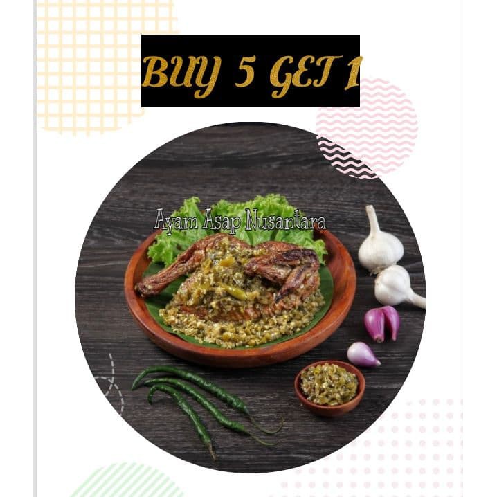 

APORTO Ayam Guling Asap Sambal Hijau