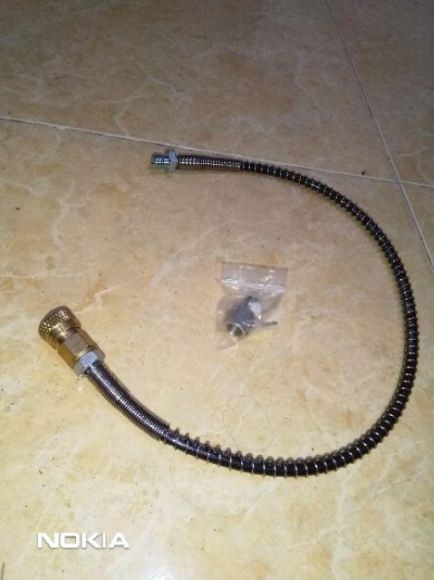 Selang Pompa Pcp / Gx / Bull 50cm Drat Luar M10x1