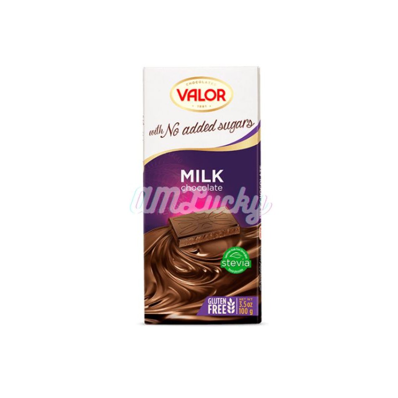 

Valor Milk Chocolate With No Added Sugars 100gr