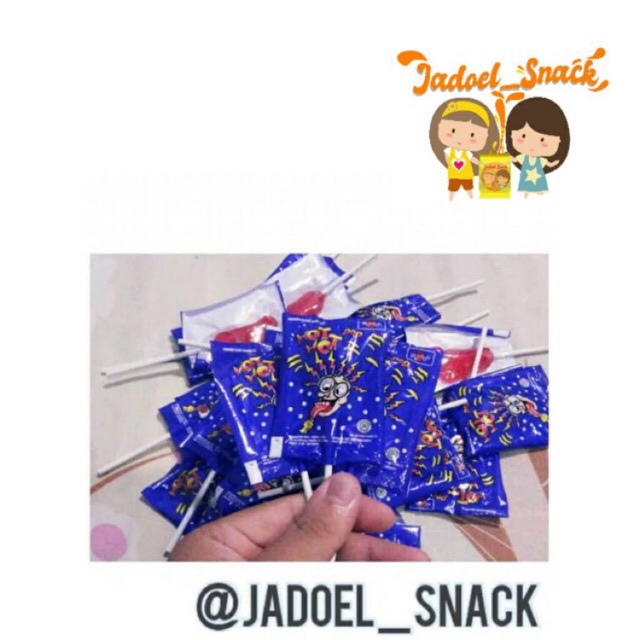 

PERMEN KAKI - HOT - HOT POP isi 25 PCS - Permen Jadul by Jadoel Snackx