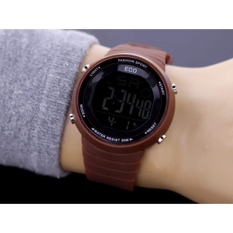 BEST SELLER | Jam tangan Pria Sport Terlaris/ Jam Tangan Rantai Tanggal aktif