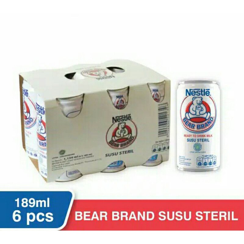 

Bear Brand 6 pcs Paket Hemat