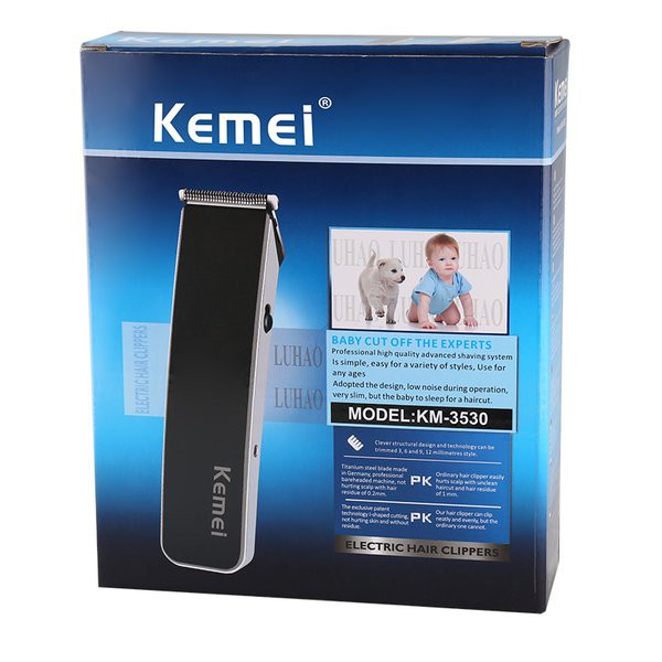 Kemei Alat Cukur Rambut Dan Baby KM-3530 Hair Clipper Rechargeable