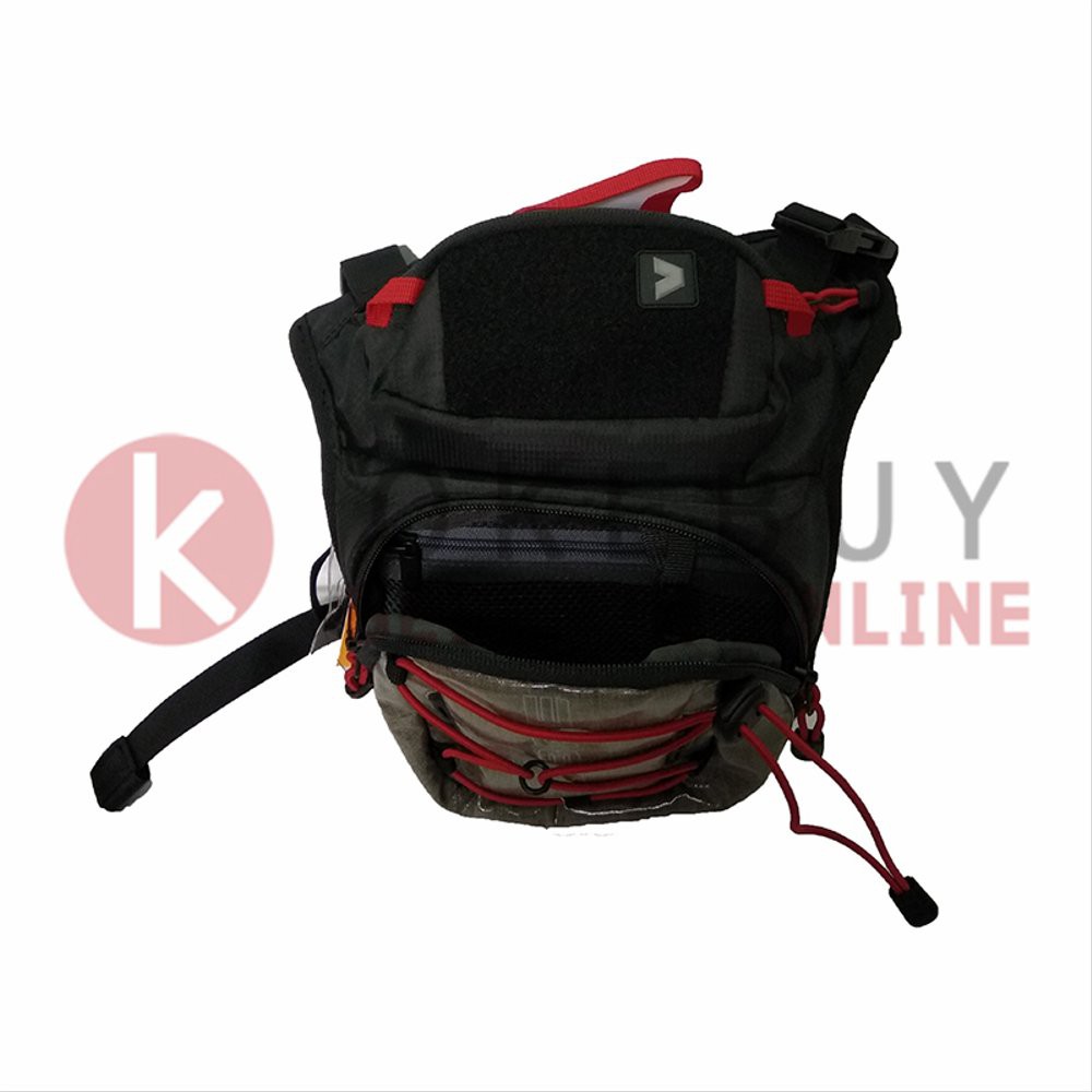 Tas Paha & Selempang Kalibre 920818 054 Shifter 3L Black Red Travel Pouch