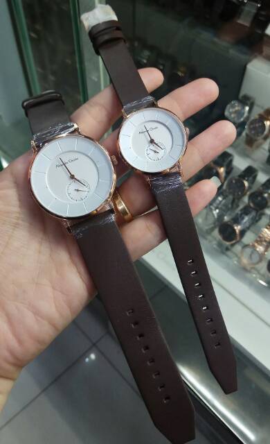 JAM TANGAN ALEXANDRE CHRISTIE AC 8484 /AC8484 TALI COKLAT