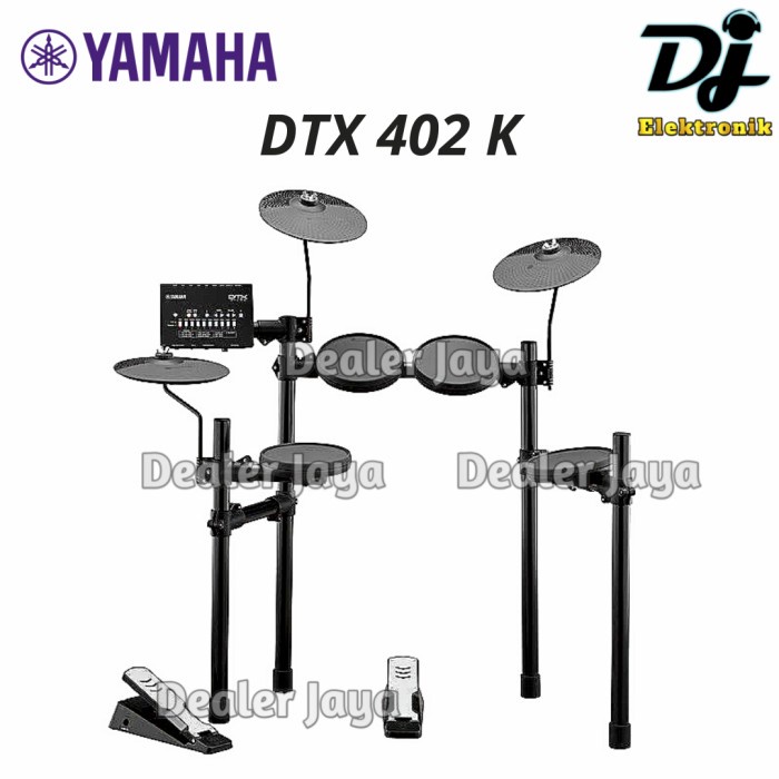 Drum Elektrik Yamaha DTX 402 K / DTX402K / DTX 402K - Set