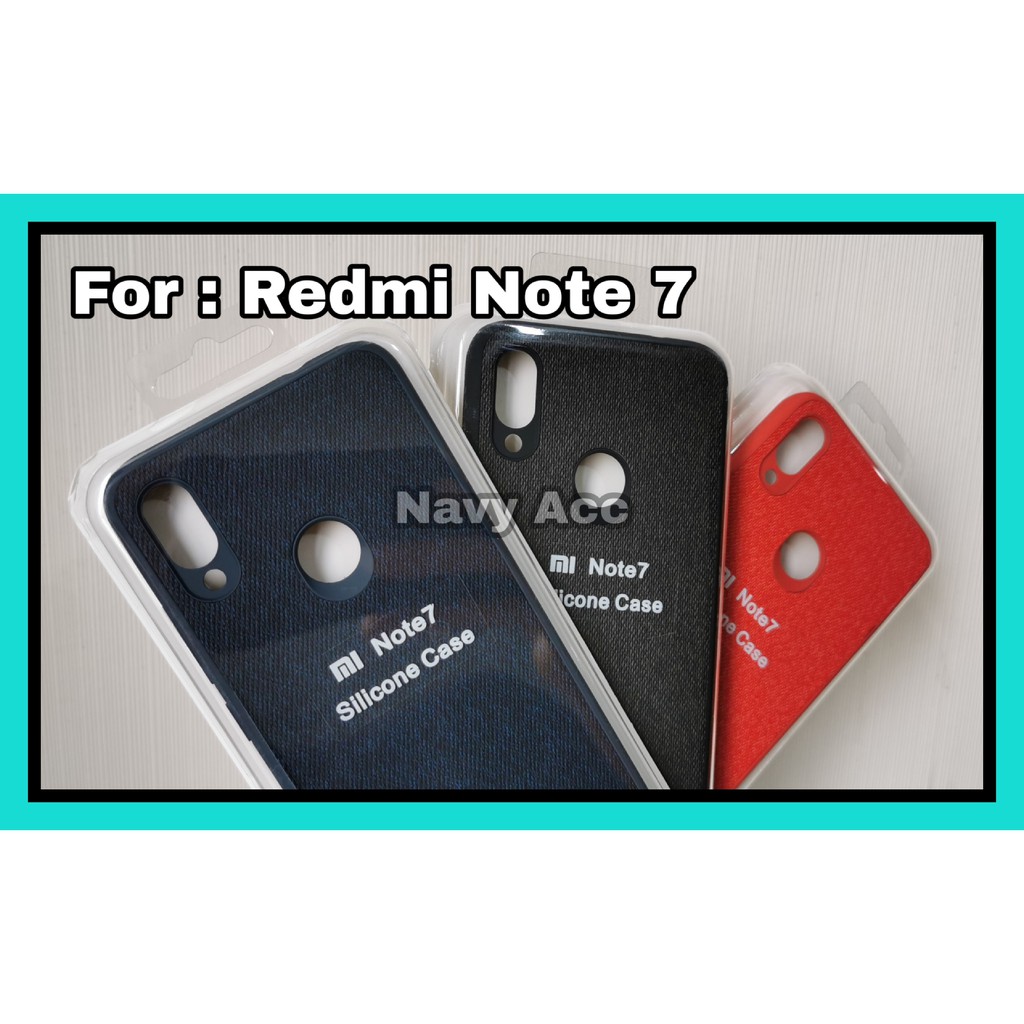 Case Redmi Note 7 - Redmi 7 - Silicon Case Motif Jeans