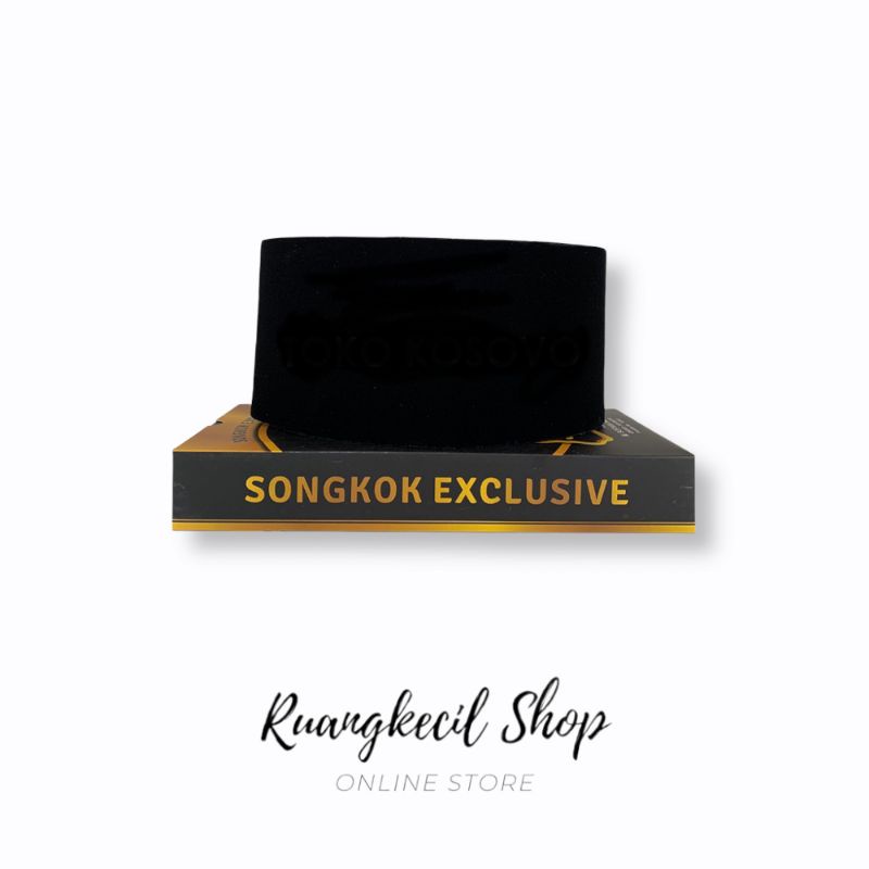 Peci hitam tinggi 12cm merk Sonny premium