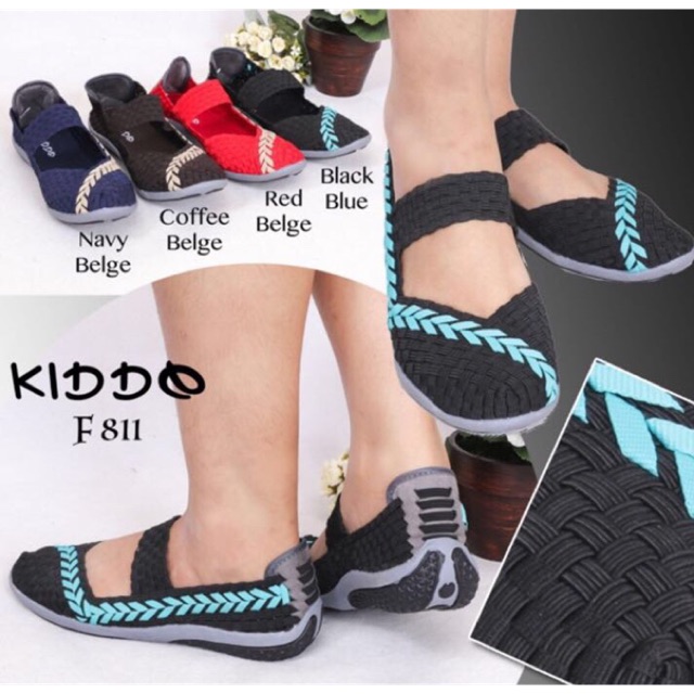 Kiddo f811  sepatu wanita