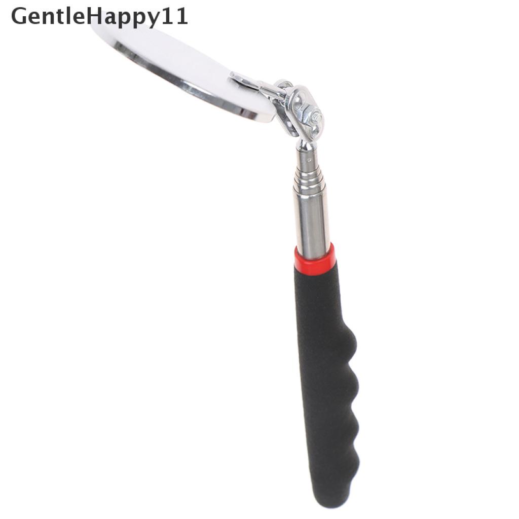 Gentlehappy 1Pc 50mm Cermin Bulat Inspeksi Lensa Deteksi Teleskopik Mobil360° Alat Perbaikan