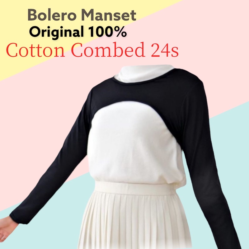 KBS BOLERO WANITA MANSET COMBED 24S