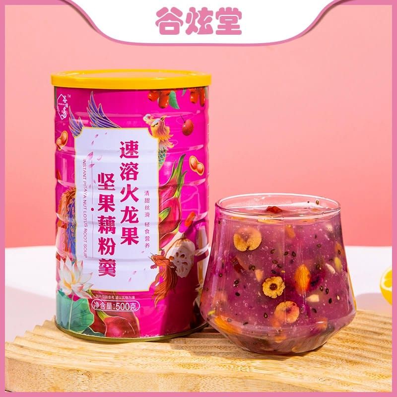 Ou fen halal lotus root powder buah naga isi komplek banyak