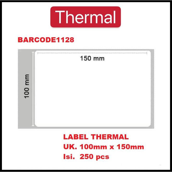 

Khoiri.Olshop | Promo Kertas Thermal 100X150Mm Isi 250 Label Direct Thermal