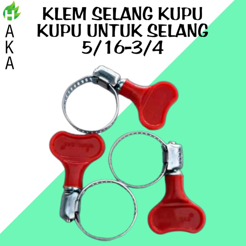 Jual Klem Selang Kupu Kupu Monel Klem Selang Shopee Indonesia