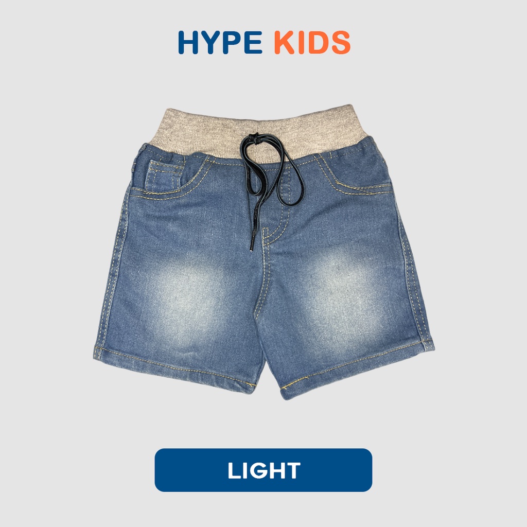 Hypekids Short Ribs - Celana Pendek Jeans Anak Usia 1 - 6 Tahun Laki-Laki