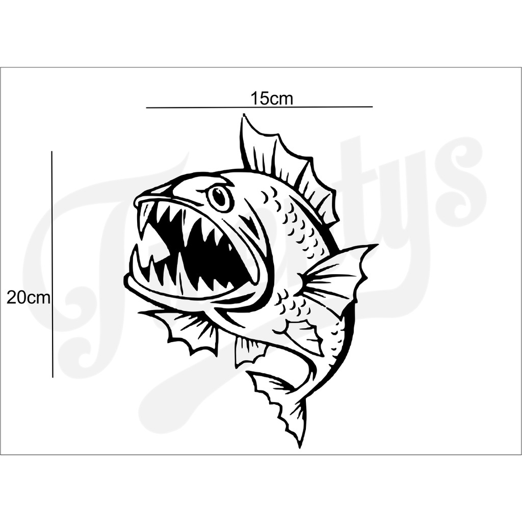 

STIKER IKAN STICKER BISA DITEMPEL DIMANA SAJA
