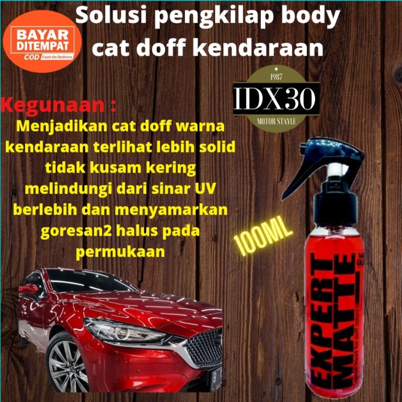 Pengkilap body kasar dasboard motor mobil  pengkilap doff motor mobil