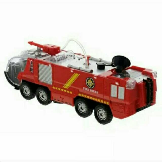  Mainan  anak mobil truk  damkar pemadam kebakaran bump n go 