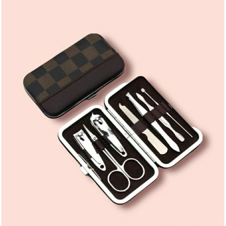 Gunting Kuku Set 7 pcs Nail Art Set Manicure Pedicure