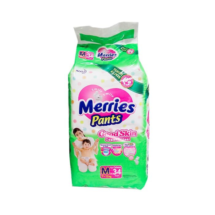 Pampers Merries Pants M34