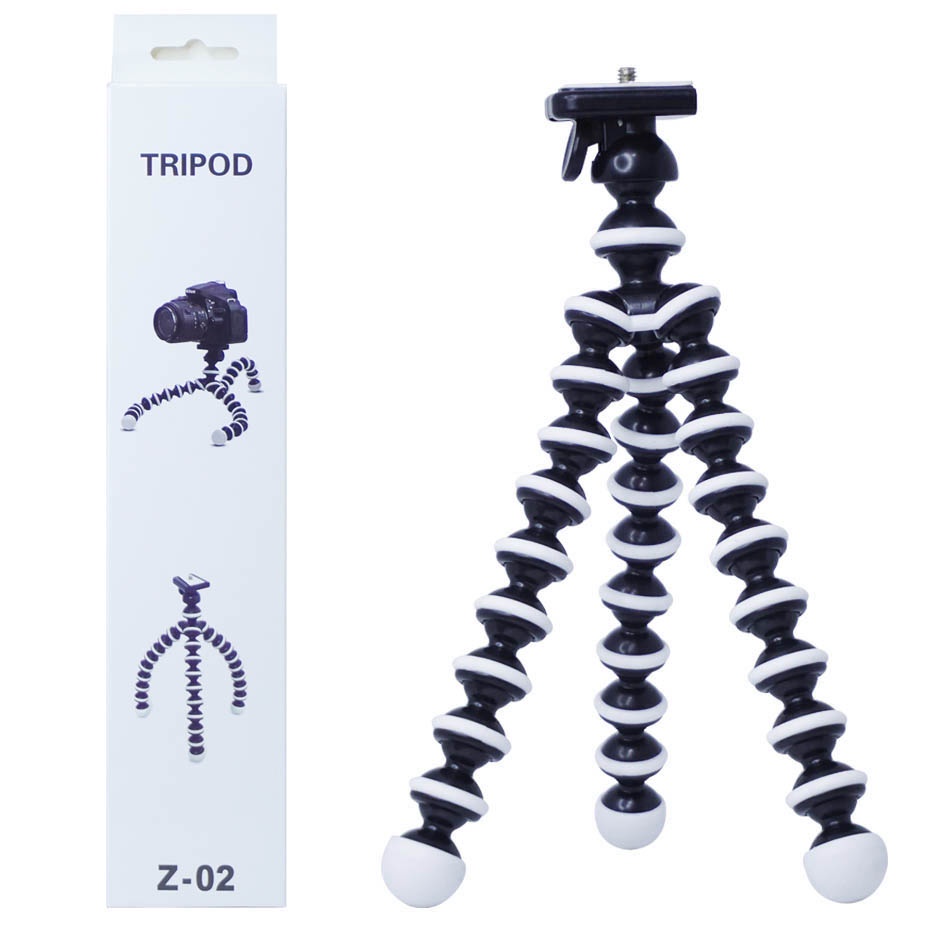 Universal Flexible Gorilla Pod Tripod with Holder Tripod cumi + Jepitan (No Packing) Ukuran M  L