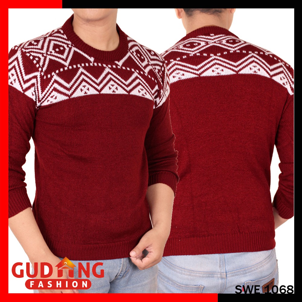 Sweater Rajut Pria - SWE 1068