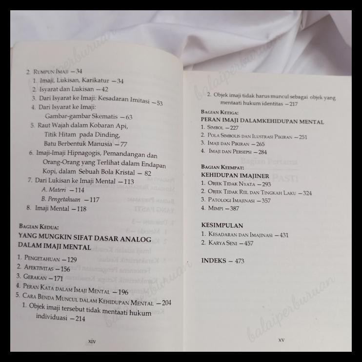 Buku Religi/Buku Spiritual Buku Psikologi Imajinasi - Jean Paul-Sartre - Bentang Budaya
