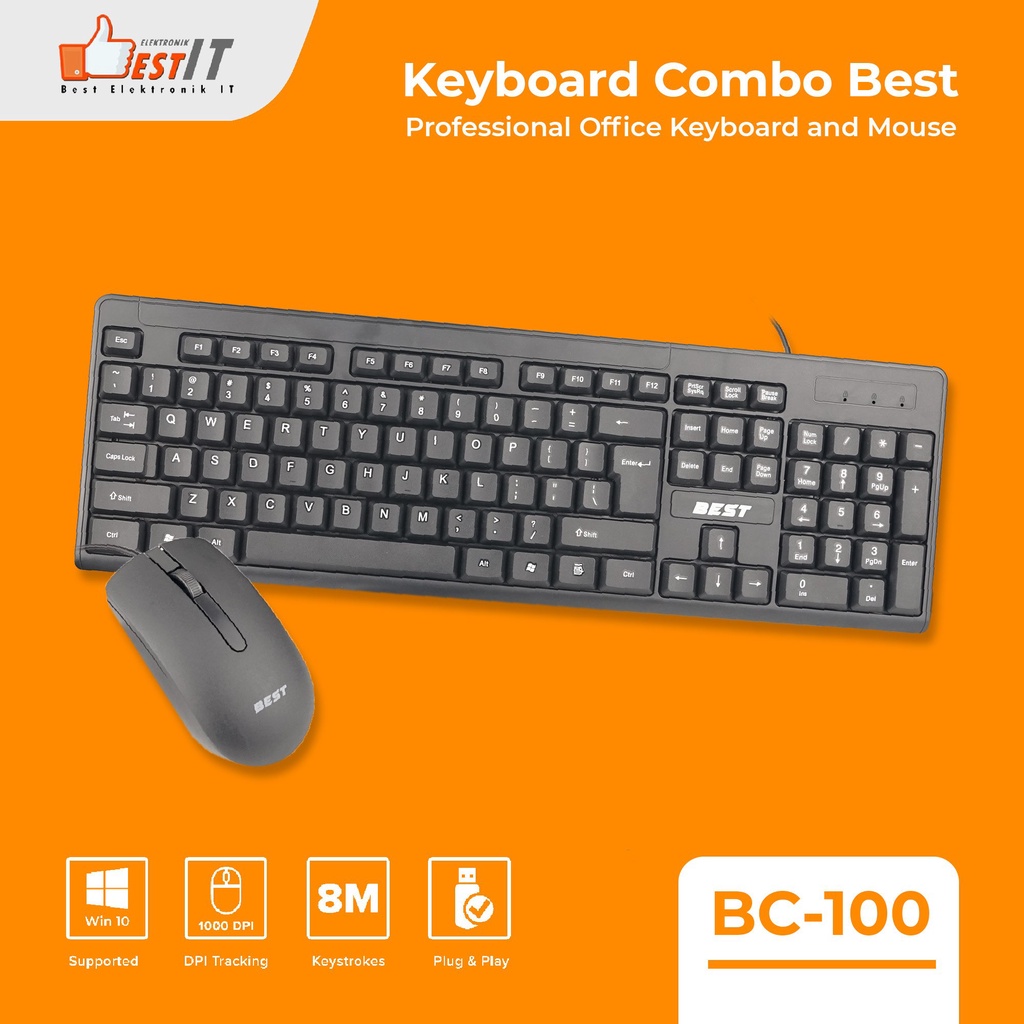 Keyboard Combo Best PC Komputer Laptop Android