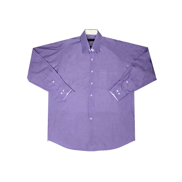 Henry Adams Long Sleeve Purple Shirt