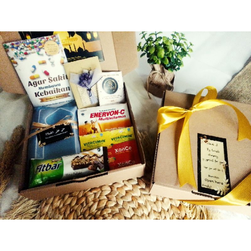 

Hampers Sehat | paket Gift hadiah untuk yang sedang sakit