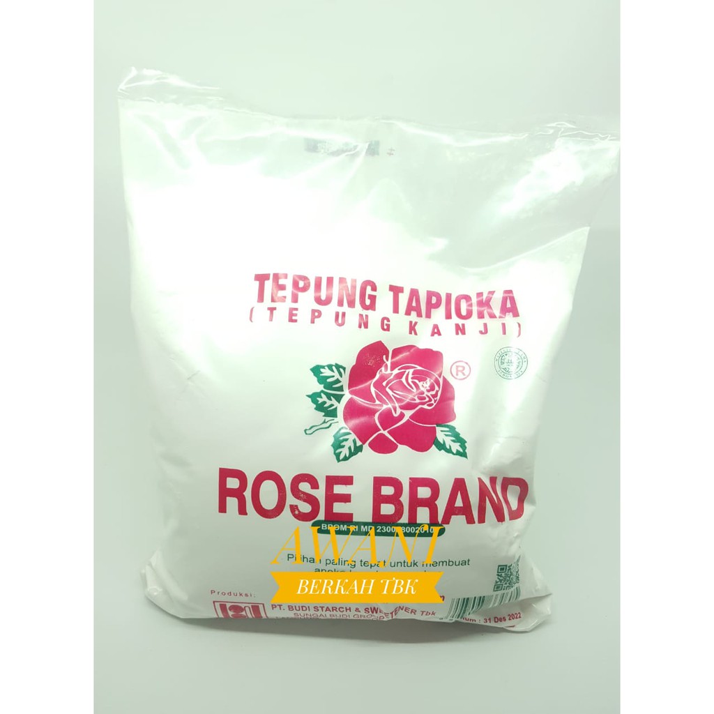 

Tepung tapioka rose brand 500gr