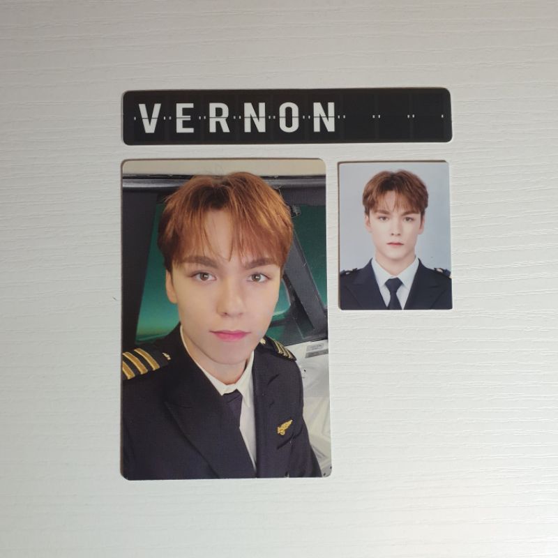 [ready stock] seventeen membership kit vernon set (vernon pilot)