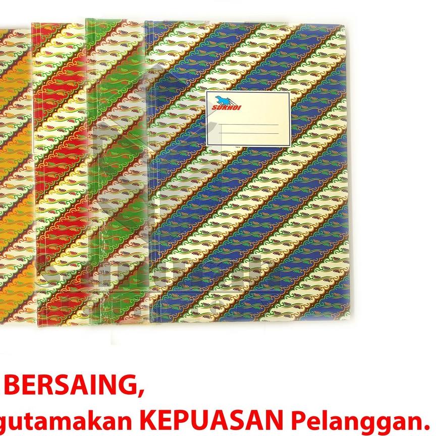 

GF6✩ Buku Hard Cover Sukhoi Folio isi 200 lembar / Besar Ukuran F4 Buku Akutansi Laporan Kas Garis TOP PRODUK