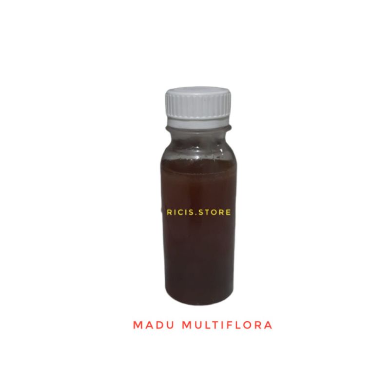 PROMO Madu murni 125 gram Madu asli Madu multiflora Madu hutan Madu randu Madu hitam pahit Madu ricis