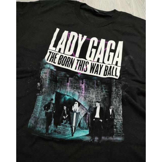 LADY GAGA - THE BORN THIS WAY BALL TOUR 2013 (L) KAOS BAND ORIGINAL OFFICIAL MERCHANDISE