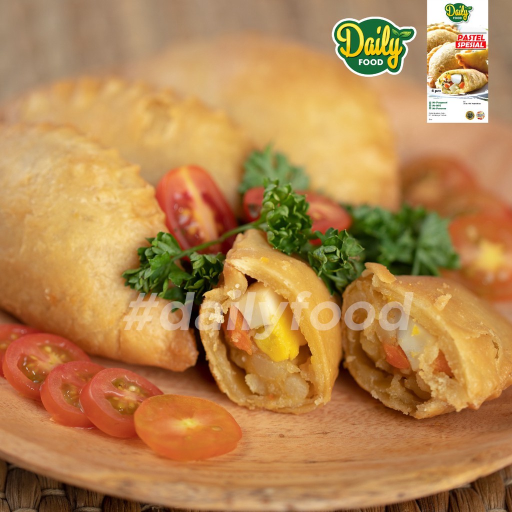 PASTEL SPESIAL FROZEN DAILY FOOD -  MAKANAN BEKU TANPA PENGAWET DAN MSG