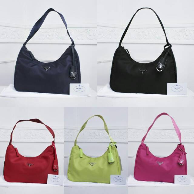 Prada Hobo Bag 8899yr Shopee Indonesia