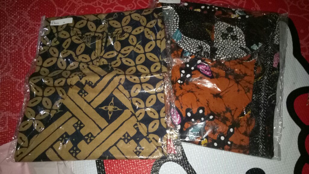 Comfortclothes9 - [ Real Pict] Atasan Batik Wanita Clara Top Seragam Kantor Batik Lengan Pendek