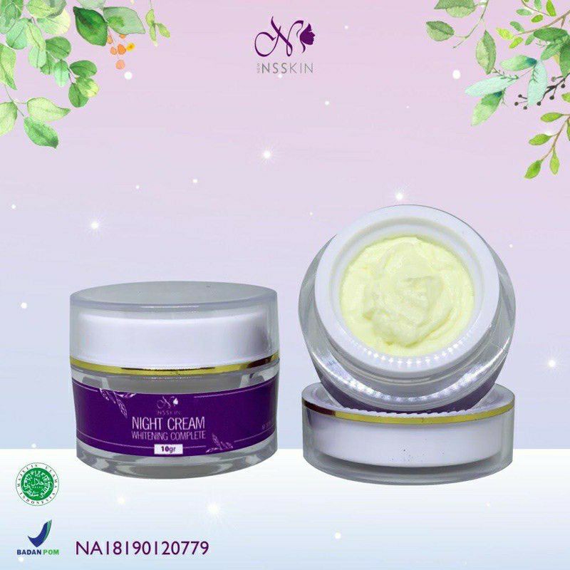 NEW NS SKINCARE Night Cream Whitening Complete