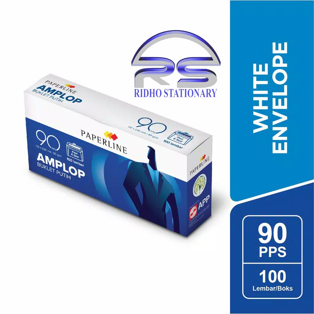 

Amplop Putih Paperline 90 Polos Panjang (isi 100 Pcs)