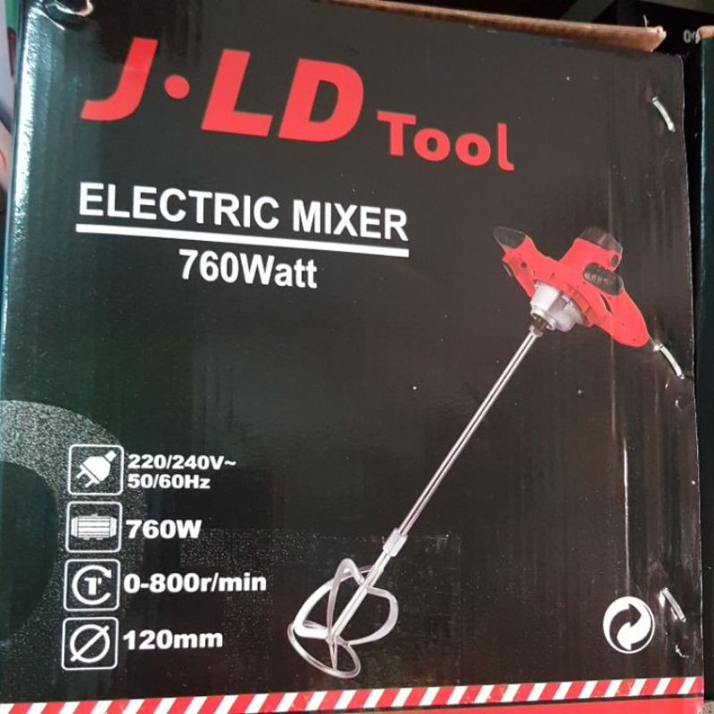 JLD VARIABEL SPEED ELECTRIC MIXER MESIN PENGADUK CAT DAN SEMEN SERBAGUNA 760 WATT