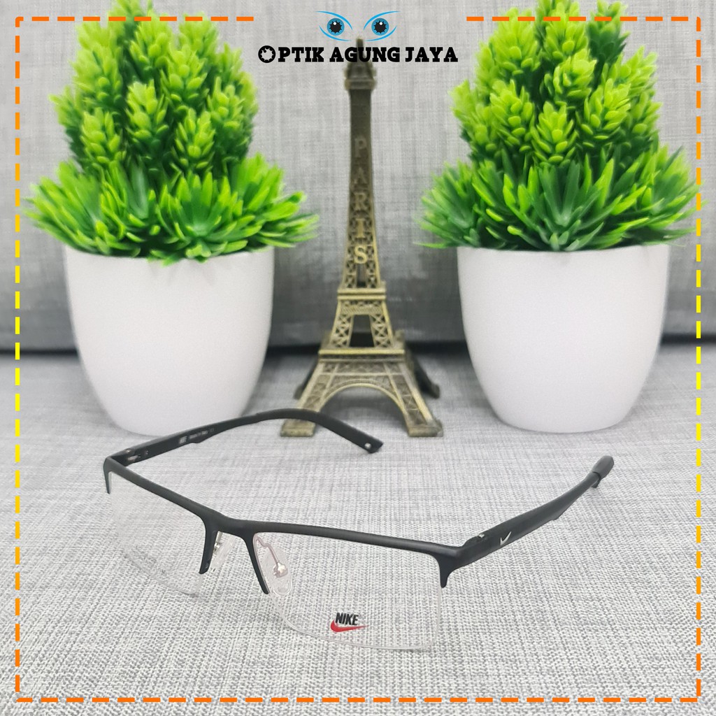 Frame Kacamata Nike Sport 185 FULL ALUMUNIUM | Elegant | Formal | Kualitas