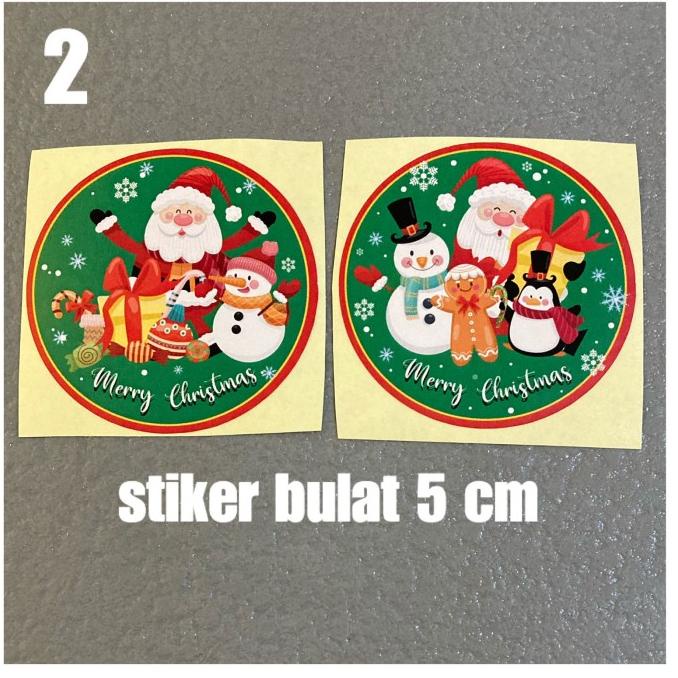 

stiker merry christmas sticker/stiker natal/sticker toples/dus kue